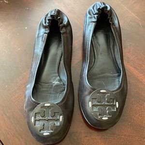 Tory Burch Chocolate Brown Flats